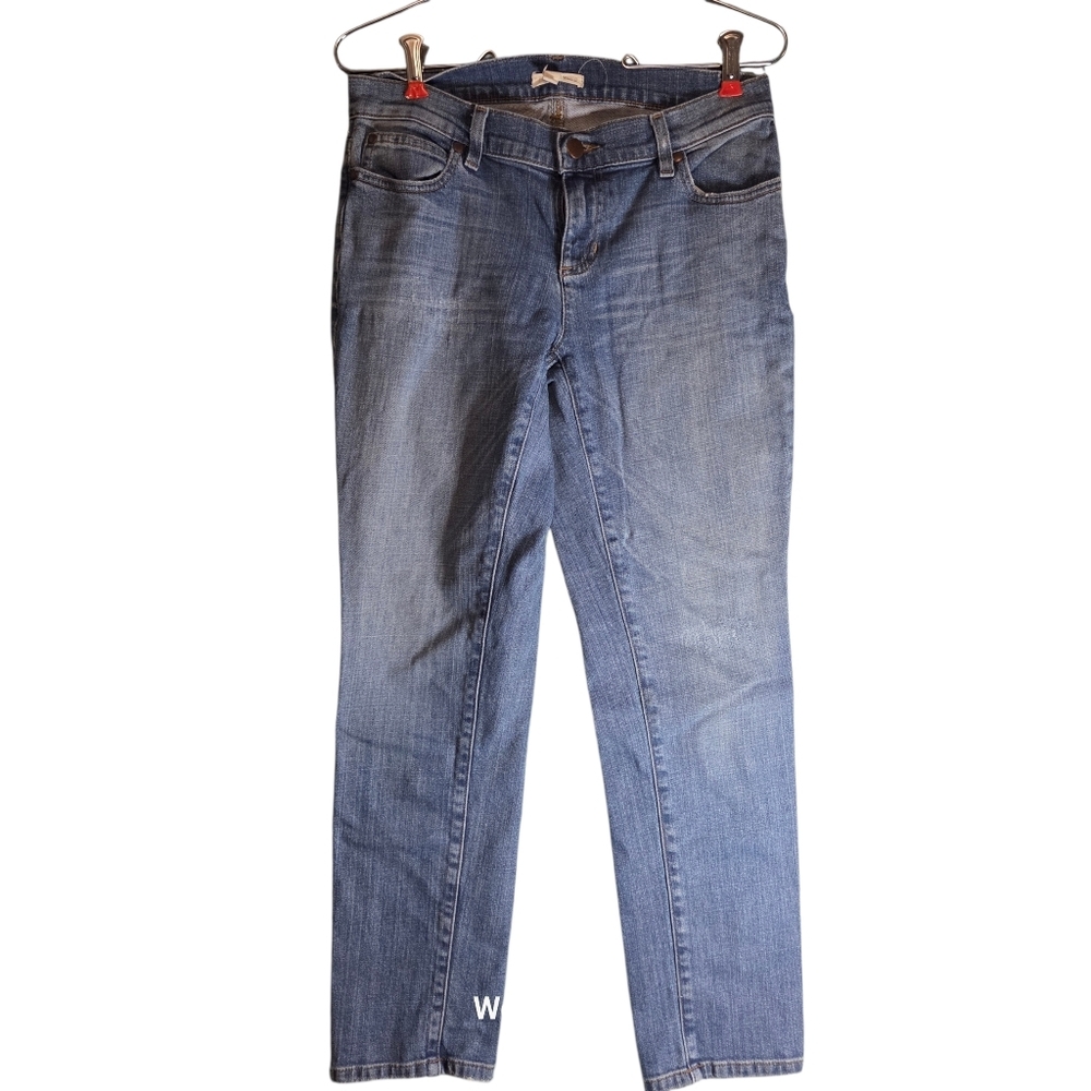 Eileen Fisher 2 petite stretch straight leg classic jeans